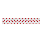 Melrose Red and White Polka Dot Wired Ribbon (Set of 2)