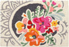 Spring Flower Doormat – 20"x30" Washable Indoor/Outdoor Rug