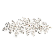 Melrose Metallic Silver Dollar Eucalyptus Garland 4'L