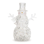 Illuminated Snowman Holiday Globe Set 11.75" – 2 Pieces by Melrose