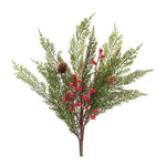 Melrose Mixed Pine and Berry Spray (Set of 6)