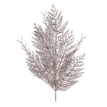 Melrose Metallic Silver Cedar Spray (Set of 6)