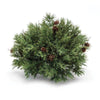 Christmas Mixed Pine Half Orb
