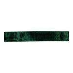 Melrose Deep Green Viscose Wired Ribbon (Set of 2)