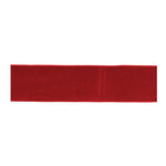 Melrose Red Nylon and Wool Wired Ribbon (Set of 2)