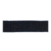 Melrose Navy Blue Woven Wired Ribbon (Set of 2)