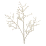 Christmas White Twig Sprays – Acrylic 17" H Indoor Decor by Melrose