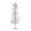 Christmas Decorative Trees – Icy Jeweled Twig Acrylic – Set of 2 Tabletop Décor