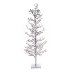 Christmas Tabletop Trees Icy Jeweled Acrylic Twig – Set of 2, 24" H by Melrose