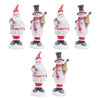 santa snowman figurine