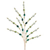 Melrose Green Jewel Bead Spray (Set of 2)