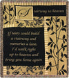 Tapestry Throw “Stairway to Heaven” Verse Design – 50×60 inch in Cotton by Manual Woodworkers