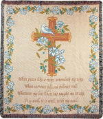 Manual Woodworkers Manual Inspirational Tapestry Throw 50x60 It Is Well With My Soul Verse Blanket