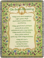 Woven Cotton Peace and Plenty Throw – 51x68 inch by Manual Woodworkers