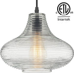 GH57B Industrial-Inspired Black Hanging Ceiling Light