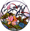 Fine Art Lighting Tiffany Style Window Panel – Handcrafted Stained Glass Art