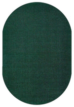 Carpets for Kids Mt. St. Helens Solids Emerald Oval Classroom Rug