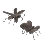 Butterfly and Dragonfly Pot Sitter (Set of 12) Decorative Garden Accents – 3" L by Melrose