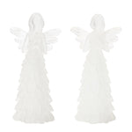 Melrose Frosted Angel Figurine (Set of 4)