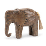 Melrose Carved Elephant Decor (Set of 2)