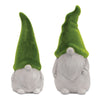 Melrose Mossy Terra Cotta Gnome (Set of 2)