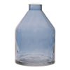 Glass Vase Home Decor – Blue – 6.5" H by Melrose