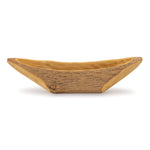 Decorative Wood Bowl Brown 5.75 Inch Height Rustic Tabletop Accent By Melrose
