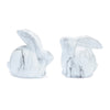 Melrose Marble Design Rabbit Shelf Sitter (Set of 2)