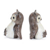 Melrose Woodland Owl Bookends (Set of 4)