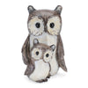 Melrose Woodland Owl with Baby Figurine (Set of 4)