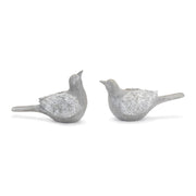 Garden Bird Decor Figurine Set – Resin – 3.25