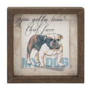 Melrose Framed Dog Sentiment Print (Set of 6)