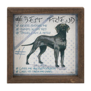 Melrose Framed Dog Sentiment Print (Set of 6)