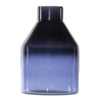 Blue Glass Accent Vase – Bottle Design – 7"H By Melrose