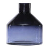 Blue Glass Accent Vase – Bottle Design – 6"H By Melrose