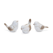 Melrose Etched Bird Figurines (Set of 6)