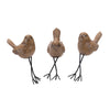 Melrose Etched Bird Shelf Sitter (Set of 6)