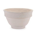 Bowl – Recycled Paper Chalk Powder – 6 Inch Rustic Beige Indoor Decorative Accent – By Melrose