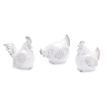 Melrose Ceramic Chicken Decor (Set of 6)