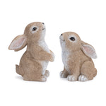 Melrose Woodland Bunny Figurine (Set of 4)