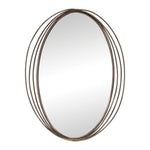 Melrose Modern Oval Wall Mirror 30"H