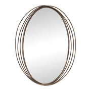 Melrose Modern Oval Wall Mirror 30