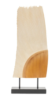 Tall Tabletop Sculptures – Wood and Iron – 25