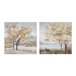 Melrose Framed Tree Canvas Art (Set of 2)