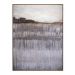 Landscape Print – Polyester/Wood – 48.75 Inch Large Brown & Beige Wall Art – By Melrose