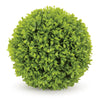 Green Boxwood Faux Orb Set – Set of 2 for Home Displays