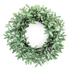 Olive Leaf Decorative Wreath Faux Greenery Home Decor by Melrose