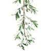 Melrose Olive Leaf Foliage Garland 5.5'L