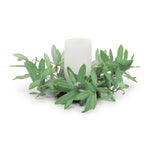 Artificial Olive Leaf Candle Holder Ring – 12"D by Melrose