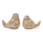 Melrose LED Bird Figurine (Set of 2)